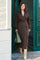 Ottana Poplin Dress | Chocolate Brown | Kjole fra Neo Noir
