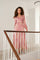 Bretti Paisley Drop Dress | Evening Rose | Kjole fra Neo Noir