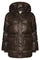 Clotilde Shiny Puffer Jacket | Chocolate Brown | Jakke fra Neo Noir