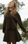 Dione Fluffy Knit Cardigan | Brown Melange | Strik fra Neo Noir
