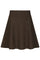 Renata Fluffy Knit Skirt | Brown Melange | Nederdel fra Neo Noir