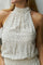 Jos Mini Dot Top | Off White | Bluse fra Neo Noir