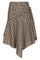 Sabella Check Skirt | Brown Check | Nederdel fra Neo Noir