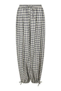Roxane Balloon Check Pants | Black | Bukser fra Neo Noir – nedsat