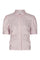 Frannie Structure Stripe Shirt | Light pink | Bluse fra Neo Noir