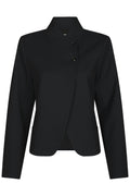 Tiria Slim Pinstripe Blazer | Dark Navy | Jakke fra Neo Noir – nedsat