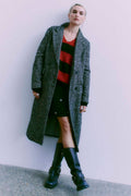 Yan Mantel 204702 | Schwarz mit Jet Stream | Mantel von Copenhagen Muse – nedsat