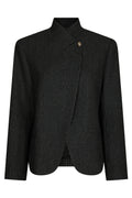 Paria Check Blazer | Dark Grey – nedsat