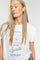 Raft O-SS Tee | White | T-Shirt fra Mos Mosh