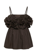 Allegria Embroidered Top | Dark Maroon – nedsat