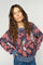 Teana Intarsia Knit | Crown Blue | Strik fra Mos Mosh