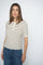 Aliz Caliz Stripe SS Knit | India ink | Strik fra Mos Mosh