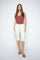 Naomi Treasure Pant Capri | White | Bukser fra Mos Mosh