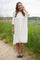 Susanna SS Shirt | White | Stor skjortekjole fra Liberté