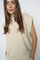 Namara O-SL Sweatshirt  | Sesame | Bluse fra Mos Mosh