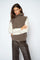 Thora Highneck SL Knit | Falcon | Strik fra Mos Mosh