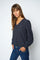 Kylie Miley Blouse | Salute Navy | Bluse fra Mos Mosh