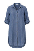 Clover Striped Linen Shirt | Jeans – nedsat