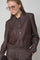 Terry Denim Jacket 30325 | Dark Brown | Jakke fra Co'couture