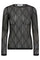 Marcy Mesh O-blouse 43043 | Black | T-Shirt fra Co'couture
