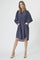 Callum Volume Dress 96526 | Marineblau | Kleid von Co'couture