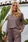 Alma Ls Top | Braun gestreift | Bluse von Liberté