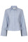 Rosa Double Stripe Shirt | Light Blue | Bluse fra Neo Noir