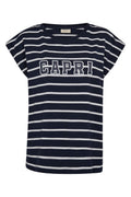 Fenjal Tee 206121 | Navy Blazer W. Brilliant White | T-Shirt von Freequent – nedsat