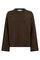 Roger O-Neck Knit 32196 | Mocca | Strik fra Co'couture