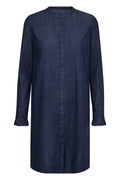 Mattie Denim Dress | Dark Blue | Kjole fra Mos Mosh – nedsat