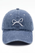 Denim Bow Cap | Blue | Kasket fra By Timm – nedsat