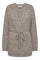 Grslulu Cardigan 206860 | Desert Taupe Melange | Cardigan fra Freequent