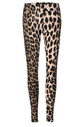 Alma Legging | Big Lux Leo Fossil | Leggings fra Liberté – nedsat