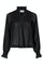 Jill S Voile Bluse | Schwarz | Bluse von Neo Noir