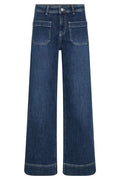 Eleonora Jeans | Dunkelblauer Denim | Jeans von French Laundry – nedsat
