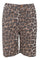Box Canvas Shorts | Leopard | Shorts von Black Colour