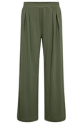 Esme Pants 206052 | Deep Lichen Green | Bukser fra Freequent – nedsat