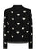 Faith Pullover 206655 | Black W. Moonbeam Melange | Cardigan fra Freequent