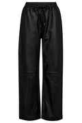 Phoebe PullOn Leather Pant 31243 | Black | Bukser fra Co'couture – nedsat