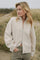 Asley Zip Knit Cardigan | Ivory | Strik fra Neo Noir