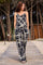 Luna Ella Jumpsuit | Black Art | Kjole fra Black Colour