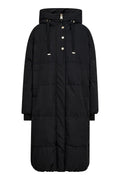 Cayo Lange Steppjacke | Schwarz | Jacke von Mos Mosh – nedsat