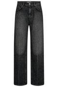 Femme Straight Crease Jeans 31605 | Stein | Hosen von Co'couture