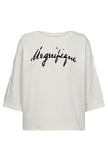 Kassy Pullover 205723 | Star Off-White W. Black | Strik fra Freequent – nedsat