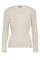 Elaine Seamless Silk O-LS Tee | Ecru | T-Shirt von Mos Mosh