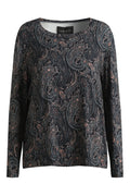 Alma Ls U Tshirt | Night Sky Paisley | T-Shirt fra Liberté – nedsat