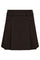 Luna Pocket Pleat Mini Skirt 34223 | Dark Brown | Nederdel fra Co'couture