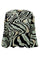 Luna Bluse | Green Craze | Bluse von Black Colour