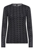 Blouse W/Print | Sort | Bluse fra Hype the Detail – nedsat