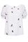 Stream Blouse 206178 | Brilliant White W. Black | Bluse fra Freequent